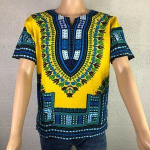 Traditional Thailand Style Dashiki - Classic African Dashiki Size L